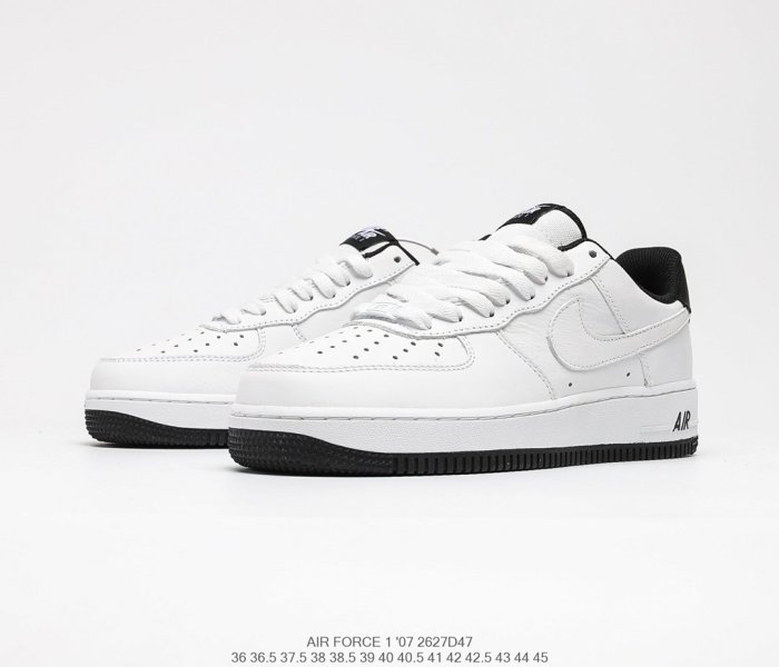 Nike Air Force1 '07 LV8 White/Black Sneakers Men Womens Shoes 2627D47