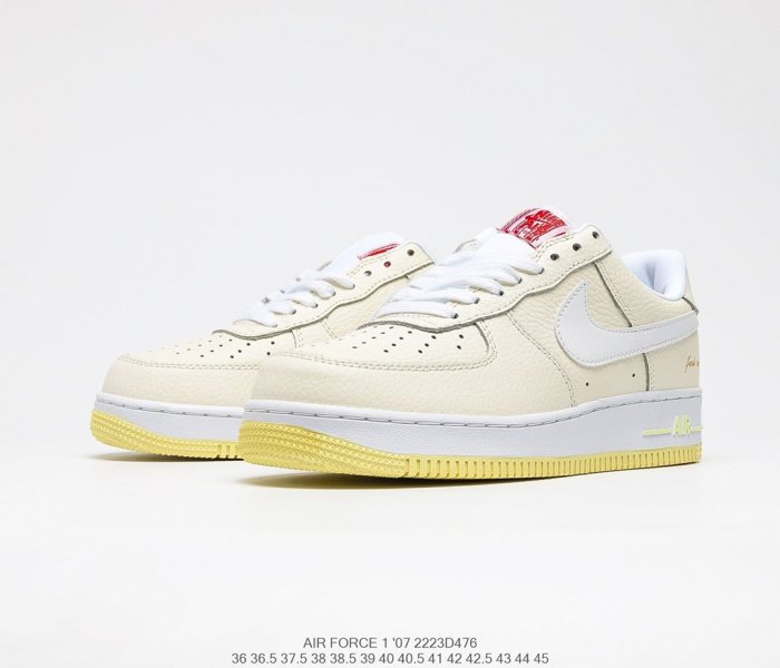 NIKE AIR FORCE 1 '07 PRM EMB Sneakers Men Womens Shoes 2423D476