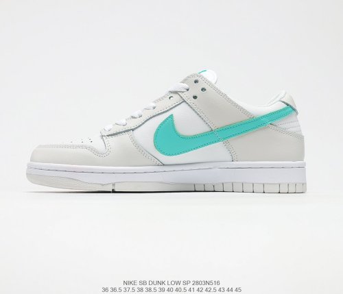 Nike WMNS SB Dunk Low GS Mismatch Swoosh Sneakers Men Womens Shoes 2803N516