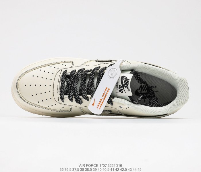Nike Air Force 1’07 Low Sail/Phantom Sneakers Men Womens Shoes 3224D16