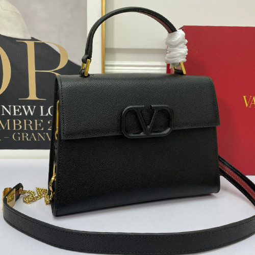 Valentino Womens Bags Crossbody Bags Handbags Luxury Brand MEDIUM VSLING GRAINY CALFSKIN HANDBAG with Original Box