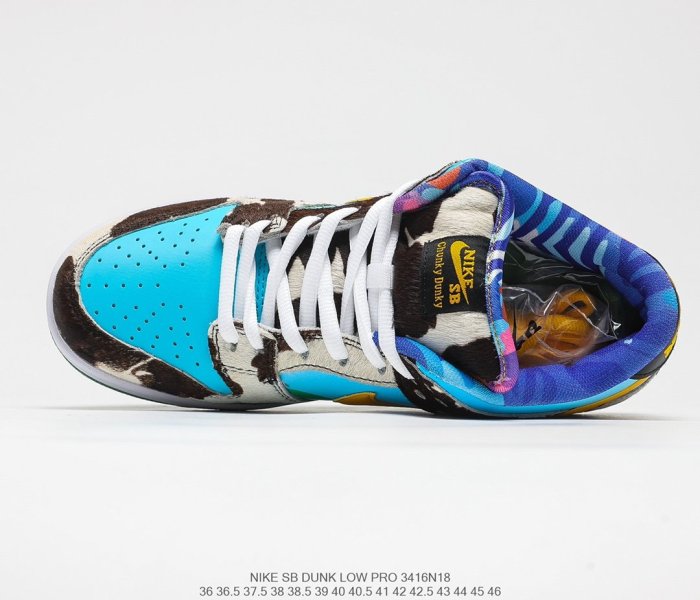 Ben & Jerry's x Nike SB Dunk Low Pro QS Chunky Dunky Sneakers Men Womens Shoes 3416N18