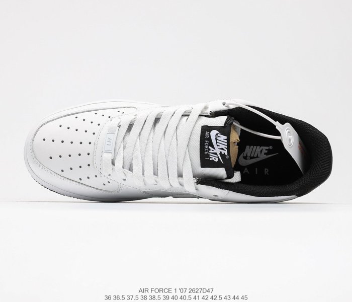 Nike Air Force1 '07 LV8 White/Black Sneakers Men Womens Shoes 2627D47