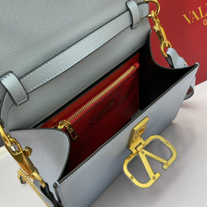 Valentino Womens Bags Crossbody Bags Handbags Luxury Brand MEDIUM VSLING GRAINY CALFSKIN HANDBAG with Original Box