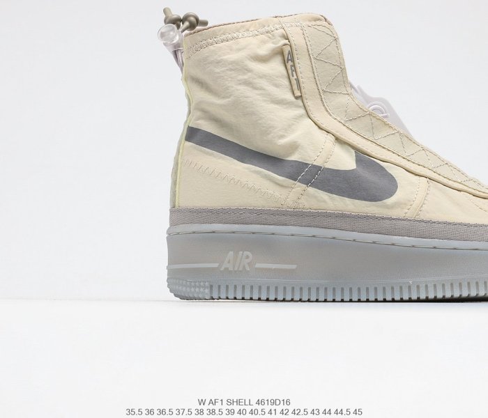 Nike Wmns Air Force 1 Shell Dark Olive/Black Sneakers Men Womens Shoes 4619D16