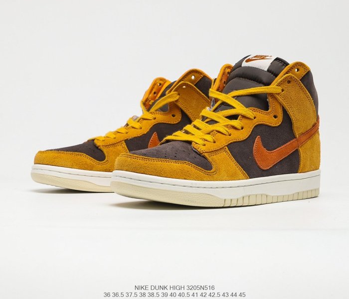 Nike SB Dunk Hight Dark Russet Sneakers Men Womens Shoes 3205N516