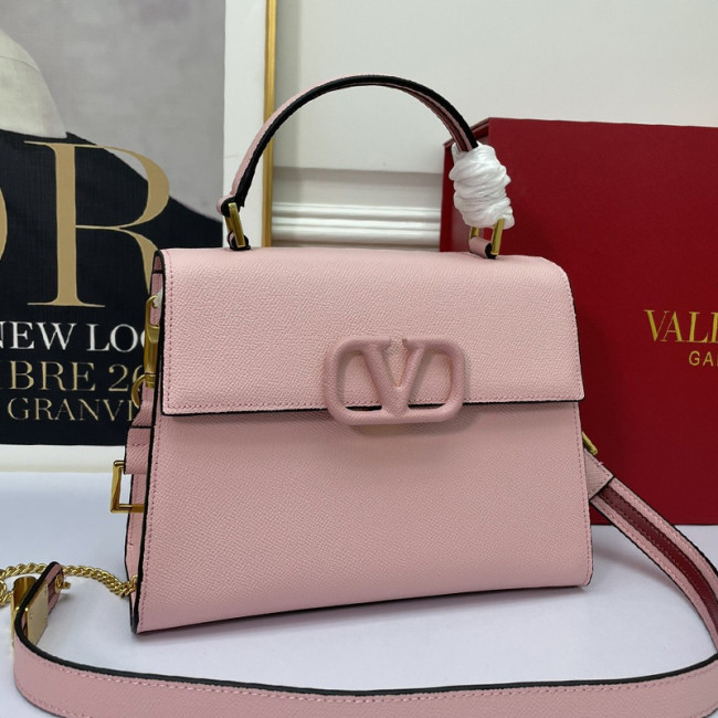 Valentino Womens Bags Crossbody Bags Handbags Luxury Brand MEDIUM VSLING GRAINY CALFSKIN HANDBAG with Original Box
