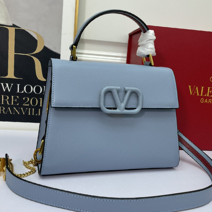 Valentino Womens Bags Crossbody Bags Handbags Luxury Brand MEDIUM VSLING GRAINY CALFSKIN HANDBAG with Original Box
