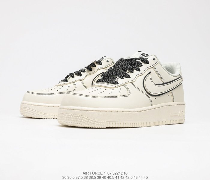 Nike Air Force 1’07 Low Sail/Phantom Sneakers Men Womens Shoes 3224D16