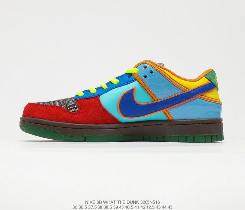 Nike SB What the Dunk Sneakers Men Womens Shoes 3205N516