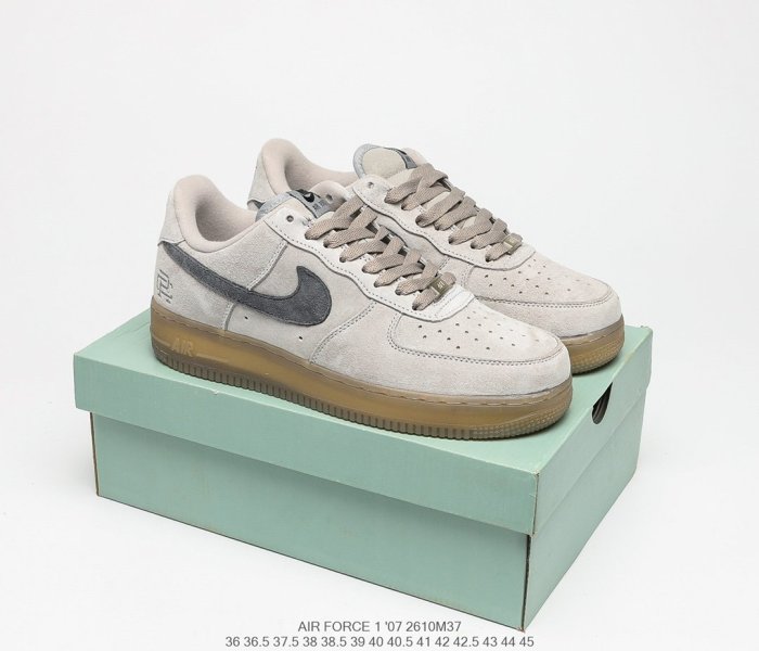 Nike Air Force1 Mid x Reigning Champ Sneakers Men Womens Shoes 2610M37
