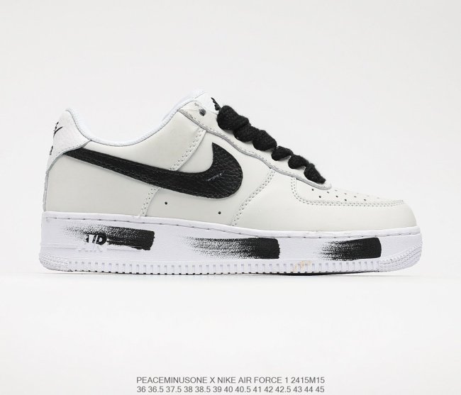 PEACEMINUSONE x Nike Air Force 1 Para-noise Sneakers Men Womens Shoes 2415M15