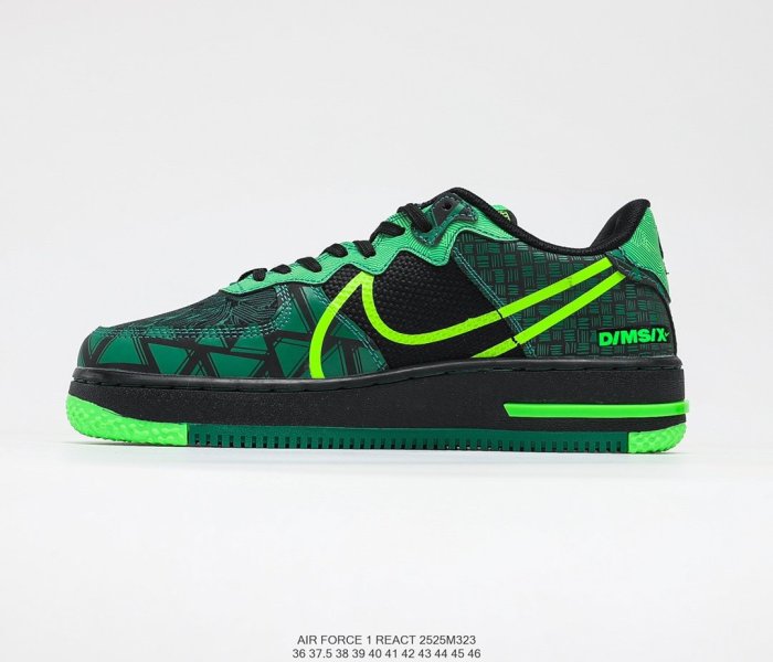 Nike Air Force 1 React Naija Sneakers Men Womens Shoes 2525M323