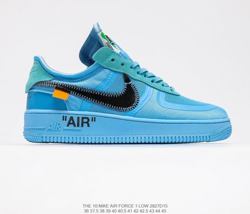 Off-White x Nike Air Force 1 Sneakers Men Womens Shoes 2827D15