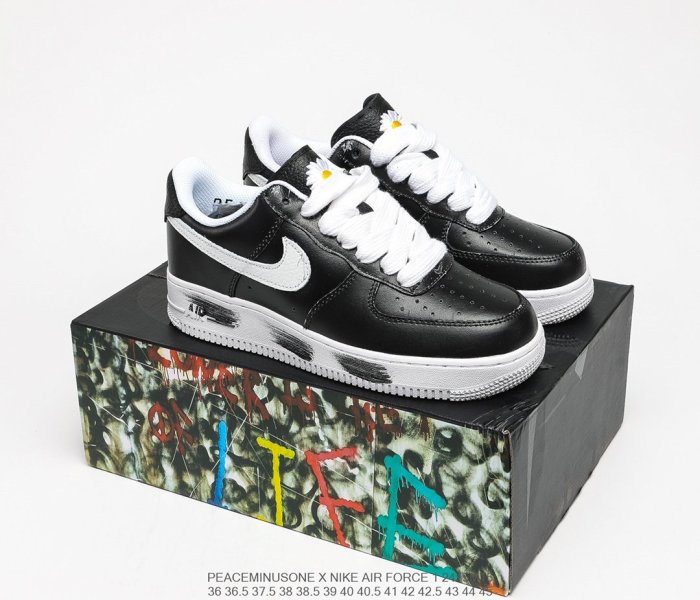 PEACEMINUSONE x Nike Air Force 1 Para-noise Sneakers Men Womens Shoes 2415M15