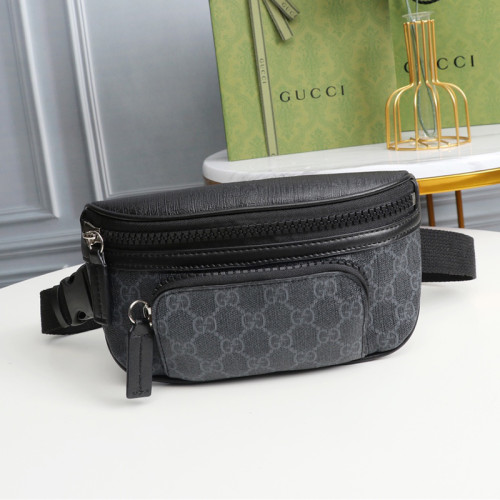 Gucci Mens Bags Shoulder Messenger Bags Luxury Brand GG Supreme Gucci Eden belt bag 450946 KHNYX 9772 with Original Box