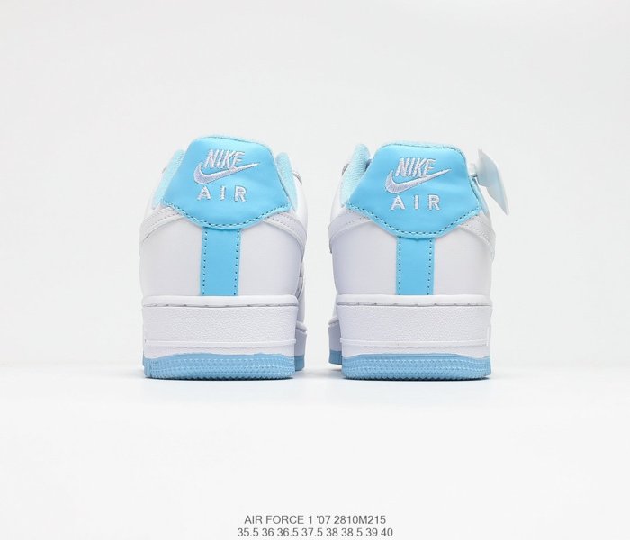 Air Force 1 White Hydrogen Blue'(GS) Sneakers Womens Shoes 2810M215