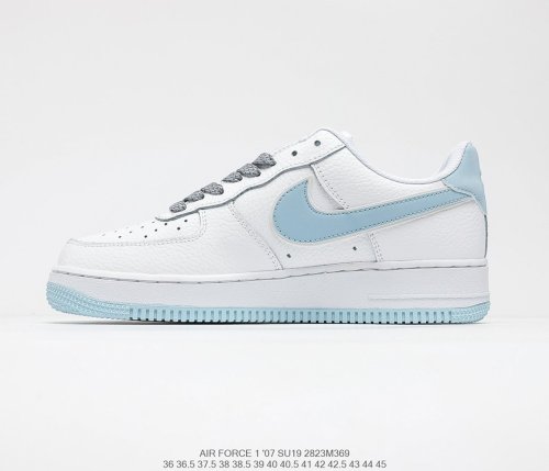 Nike Air Force 1’07 White/Moonlight Reflectiv Sneakers Men Womens Shoes 2823M369