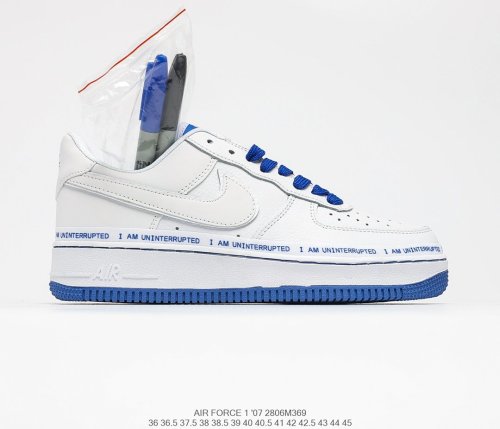 Uninterrupted x Air Force 1 MORE THAN Sneakers Men Womens Shoes 2806M369