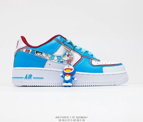 Doraemo x Nike Air Force 1 ´07 Low Premium Doraemo Sneakers Womens Shoes 3223M341