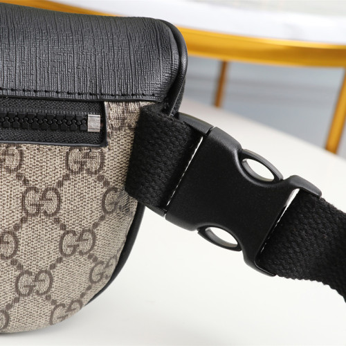 Gucci Mens Bags Shoulder Messenger Bags Luxury Brand GG Supreme Gucci Eden belt bag 450946 KHNYX 9772 with Original Box