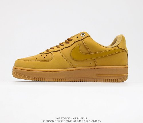 Air Force 1 Low 07 LV8 Wheat / Flax Sneakers Men Womens Shoes 2427D15