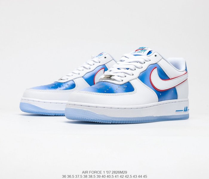 Nike Air Force 1’07 Low Pacific Blue Sneakers Men Womens Shoes 2826M29