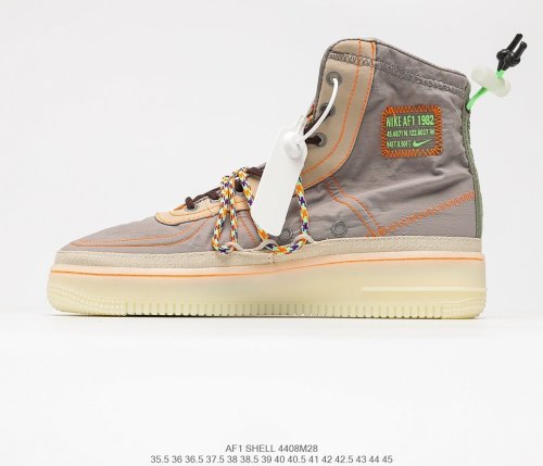 Nike Air Force 1 Shell Sneakers Men Womens Shoes 4408M28
