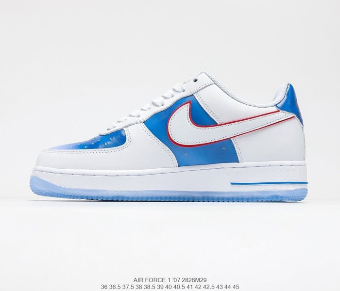 Nike Air Force 1’07 Low Pacific Blue Sneakers Men Womens Shoes 2826M29