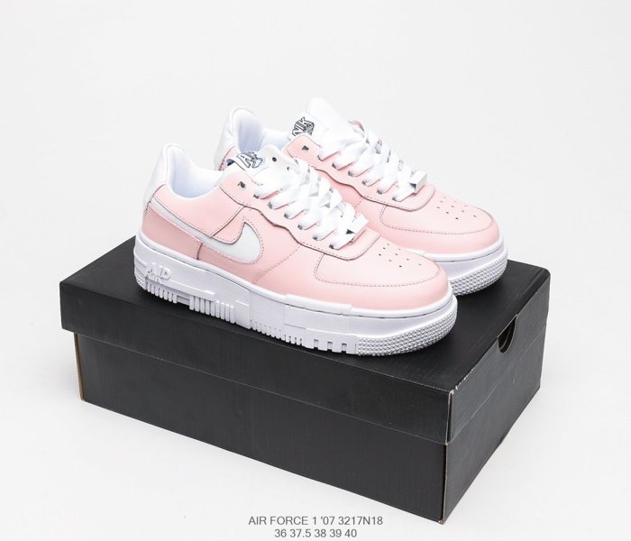 Nike Wmns Air Force 1 Pixel QS Low Particle Beige Sneakers Womens Shoes 3217N18