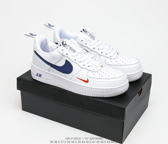 Nike Air Force 1 New England Patriots Sneakers Men Womens Shoes 3201N369