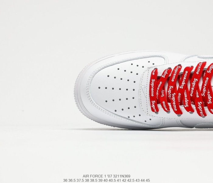 Nike Air Force 1 Low x Supreme Sneakers Men Womens Shoes 3211N369