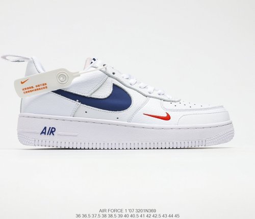 Nike Air Force 1 New England Patriots Sneakers Men Womens Shoes 3201N369