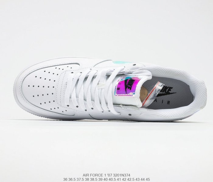 Nike Wmns Air Force 1 '07 White Atomic Pink Sneakers Men Womens Shoes 3201N374