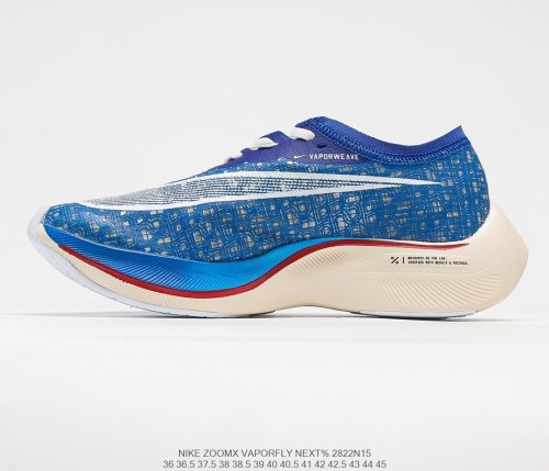 Nike ZoomX Vaporfly NEXT% Ice Blue Sneakers Men Womens Shoes 2822N15