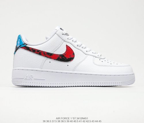 Nike Air Force 1 Low x Supreme Sneakers Men Womens Shoes 3412N369