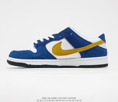 Nike SB Dunk Low Swooshes White Sneakers Men Womens Shoes 2425N36