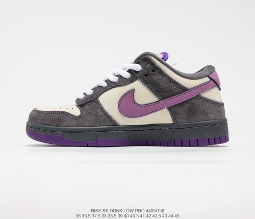 NIKE Dunk Low Pro SB Purple Pigeon Sneakers Men Womens Shoes 4405G58