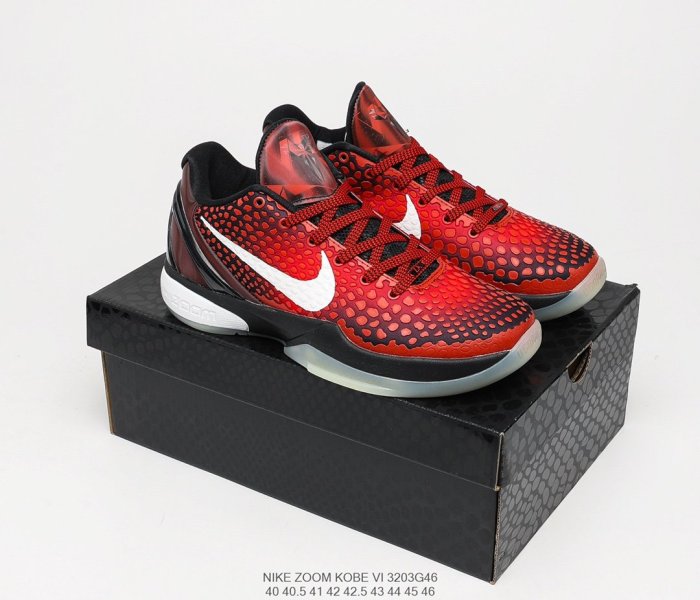 Nike ZOOM Kobe VI Mamba BlackYellow ZK6 Sneakers Mens Shoes 3203G46