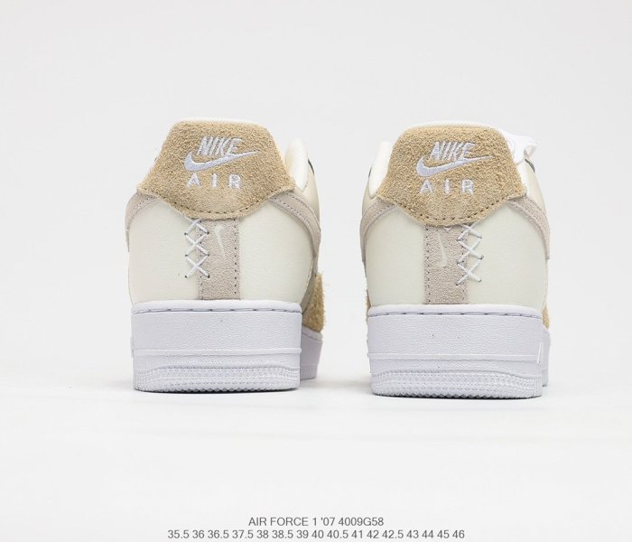 Nike Air Force 1’07 LV8 Beach Coconut Milk Sneakers Men Womens Shoes 4009G58