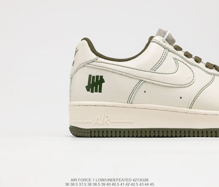 Stussy x Nike Air Force 1´07 Beige/Navy Sneakers Men Womens Shoes 4213G28