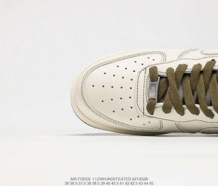 Stussy x Nike Air Force 1´07 Beige/Navy Sneakers Men Womens Shoes 4213G28