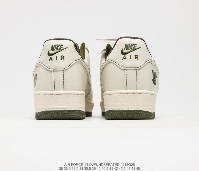 Stussy x Nike Air Force 1´07 Beige/Navy Sneakers Men Womens Shoes 4213G28