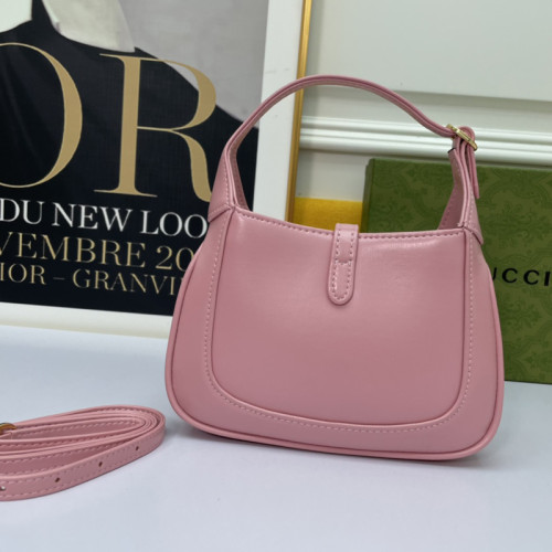 Gucci Womens Bags Handbags Shoulder Messenger Bags Luxury Brand GG Jackie 1961 small shoulder bag 636709 10O0G 4933 with Original Box
