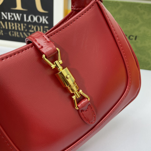 Gucci Womens Bags Handbags Shoulder Messenger Bags Luxury Brand GG Jackie 1961 small shoulder bag 636709 10O0G 6638 with Original Box