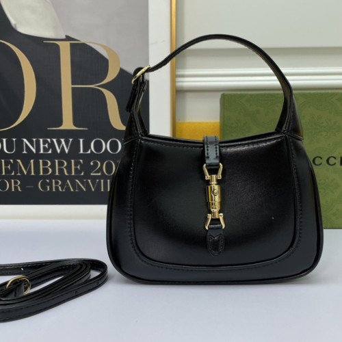 Gucci Womens Bags Handbags Shoulder Messenger Bags Luxury Brand GG Jackie 1961 small shoulder bag 636709 10O0G 1000 with Original Box