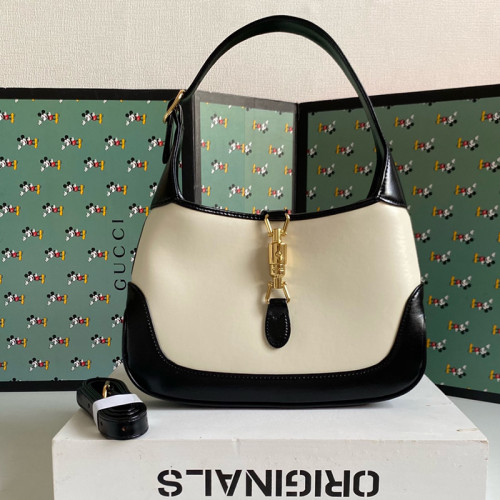 Gucci Womens Bags Handbags Shoulder Messenger Bags Luxury Brand GG Jackie 1961 small shoulder bag 636706 10OBG 9099 with Original Box