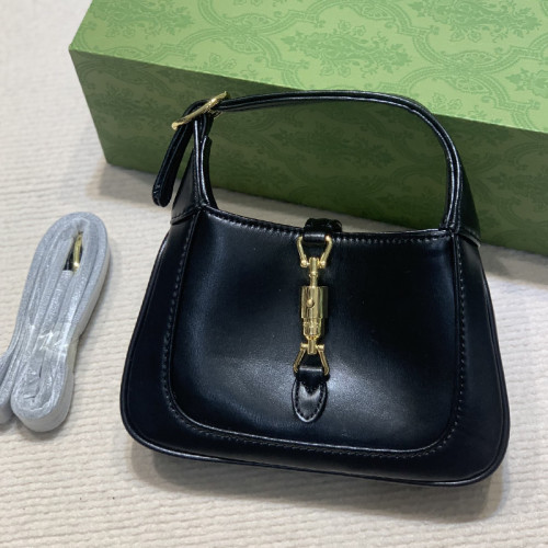 Gucci Womens Bags Handbags Shoulder Messenger Bags Luxury Brand GG Jackie 1961 mini shoulder bag 637091 10O0G 1000 with Original Box