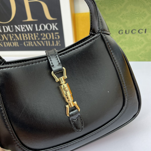 Gucci Womens Bags Handbags Shoulder Messenger Bags Luxury Brand GG Jackie 1961 small shoulder bag 636709 10O0G 1000 with Original Box