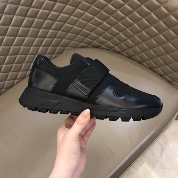 Prada Mens Shoes Sneakers Casual Shoes for Men Luxury Brand Breathable Fashion Sneakers with Original Box